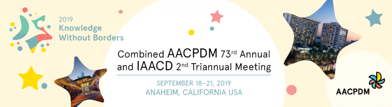 The 73rd AACPDM Annual Meeting | Columbia Orthopedic Surgery