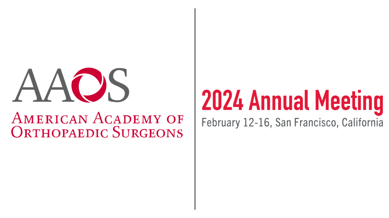 The AAOS 2024 Annual Meeting Columbia Orthopedic Surgery