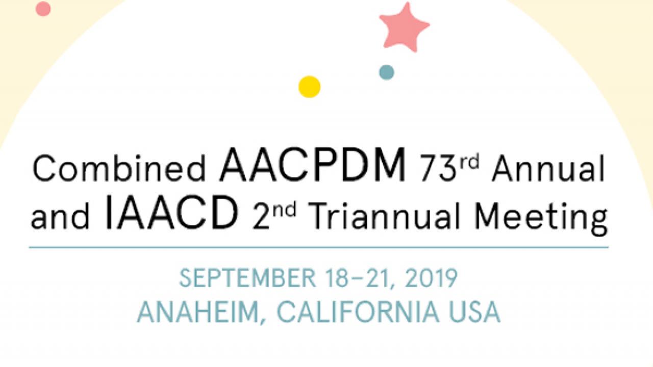The 73rd Aacpdm Annual Meeting Columbia Orthopedic Surgery