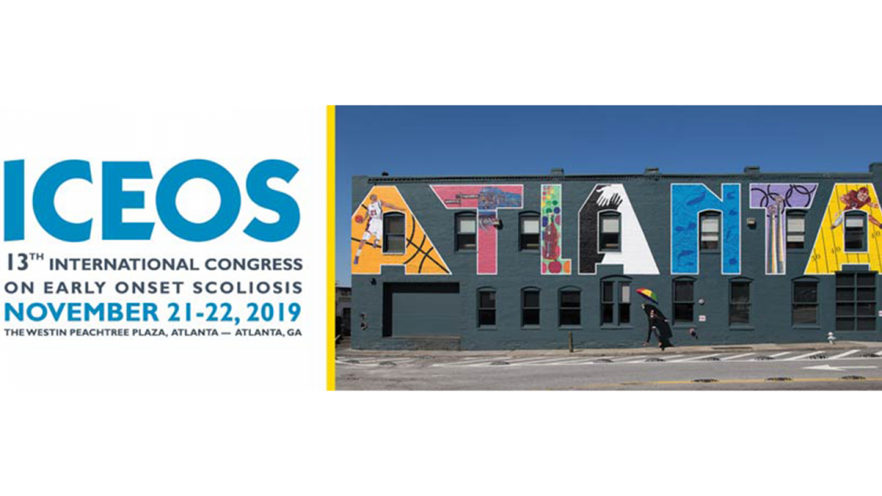 The 13th International Congress on Early Onset Scoliosis Columbia