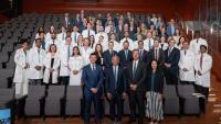 Group shot of residents, faculty and residency program leadership