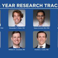 Headshots of current and former research program residents